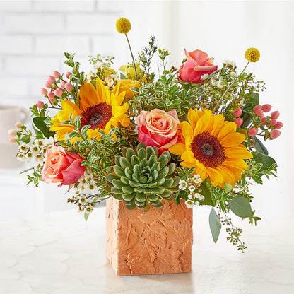 Sunflower Season Bouquet – MAY'S FLORAL, Nevada MO