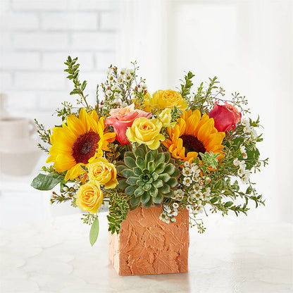 Sunflower Season Bouquet – MAY'S FLORAL, Nevada MO