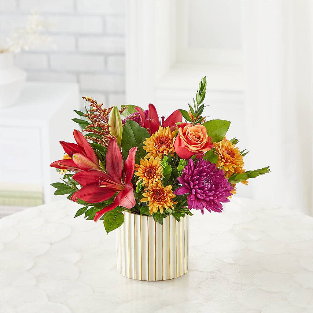 Burgundy Landscape Bouquet – MAY'S FLORAL, Nevada MO