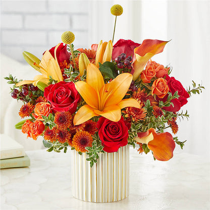 Scarlet Skies Bouquet – MAY'S FLORAL, Nevada MO