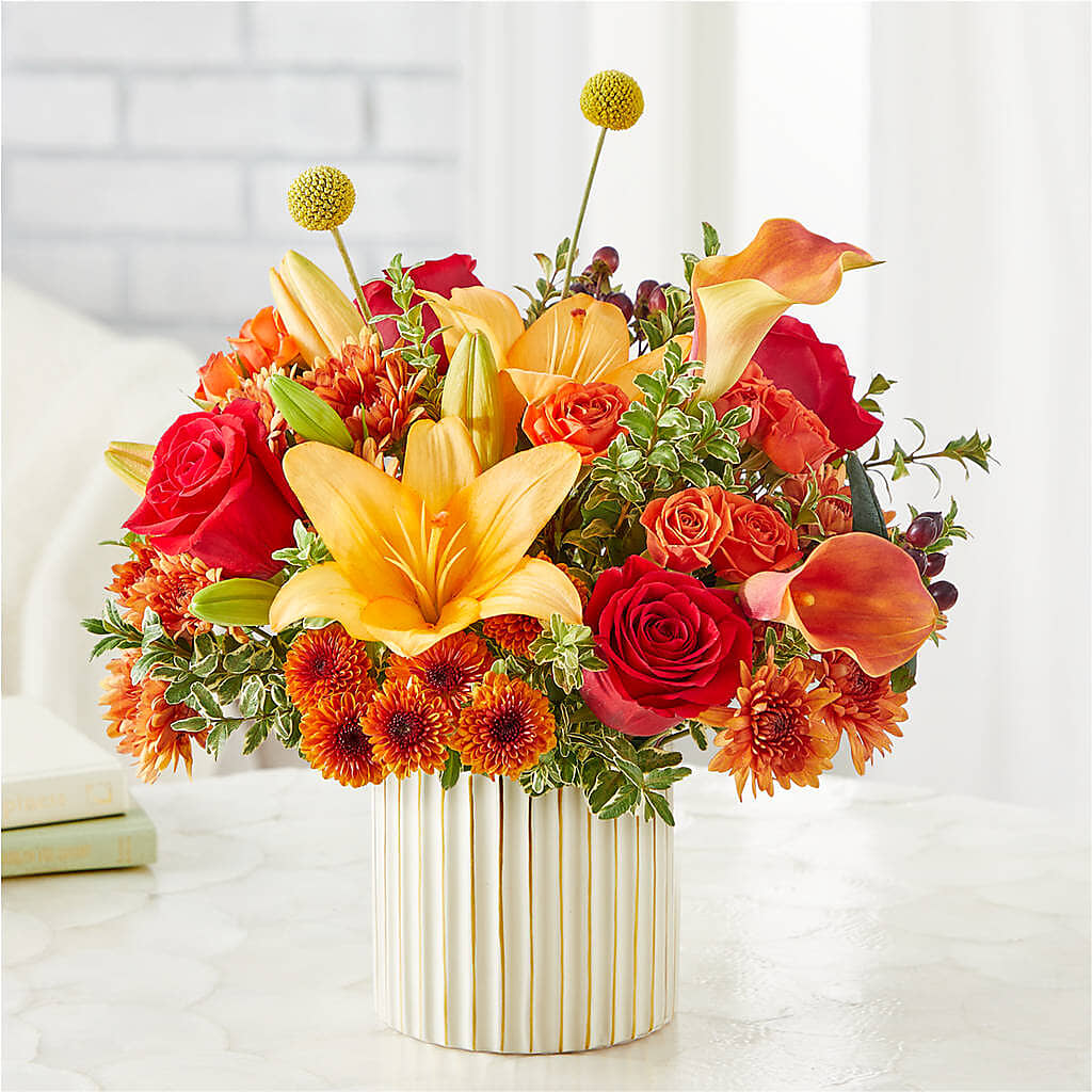 Scarlet Skies Bouquet – MAY'S FLORAL, Nevada MO
