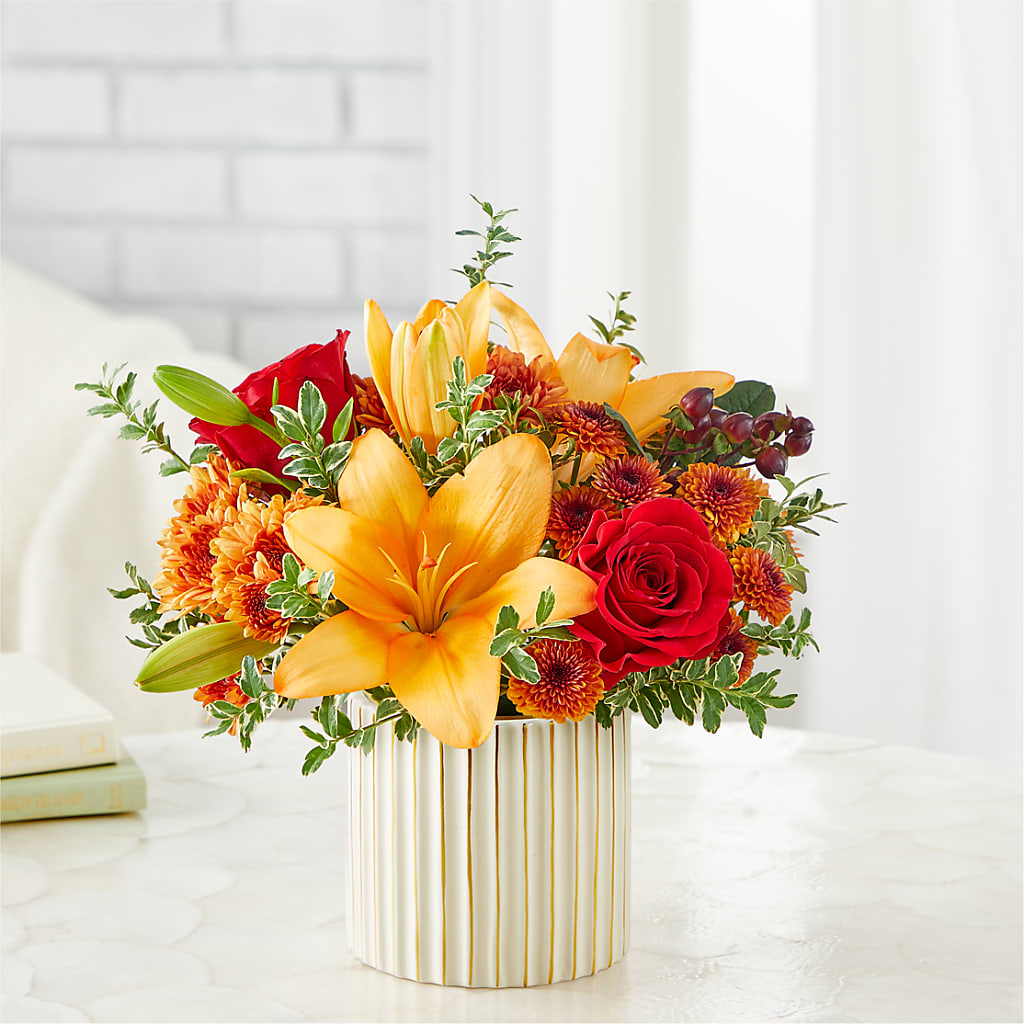 Scarlet Skies Bouquet – MAY'S FLORAL, Nevada MO