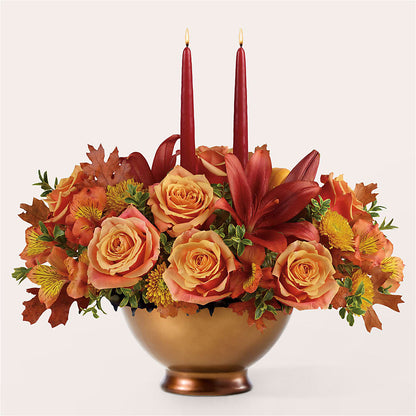 Harvest Table Centerpiece – MAY'S FLORAL, Nevada MO