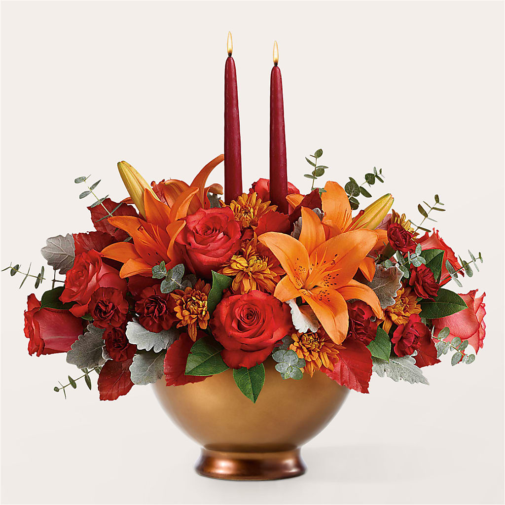 Fruits of Fall Centerpiece – MAY'S FLORAL, Nevada MO