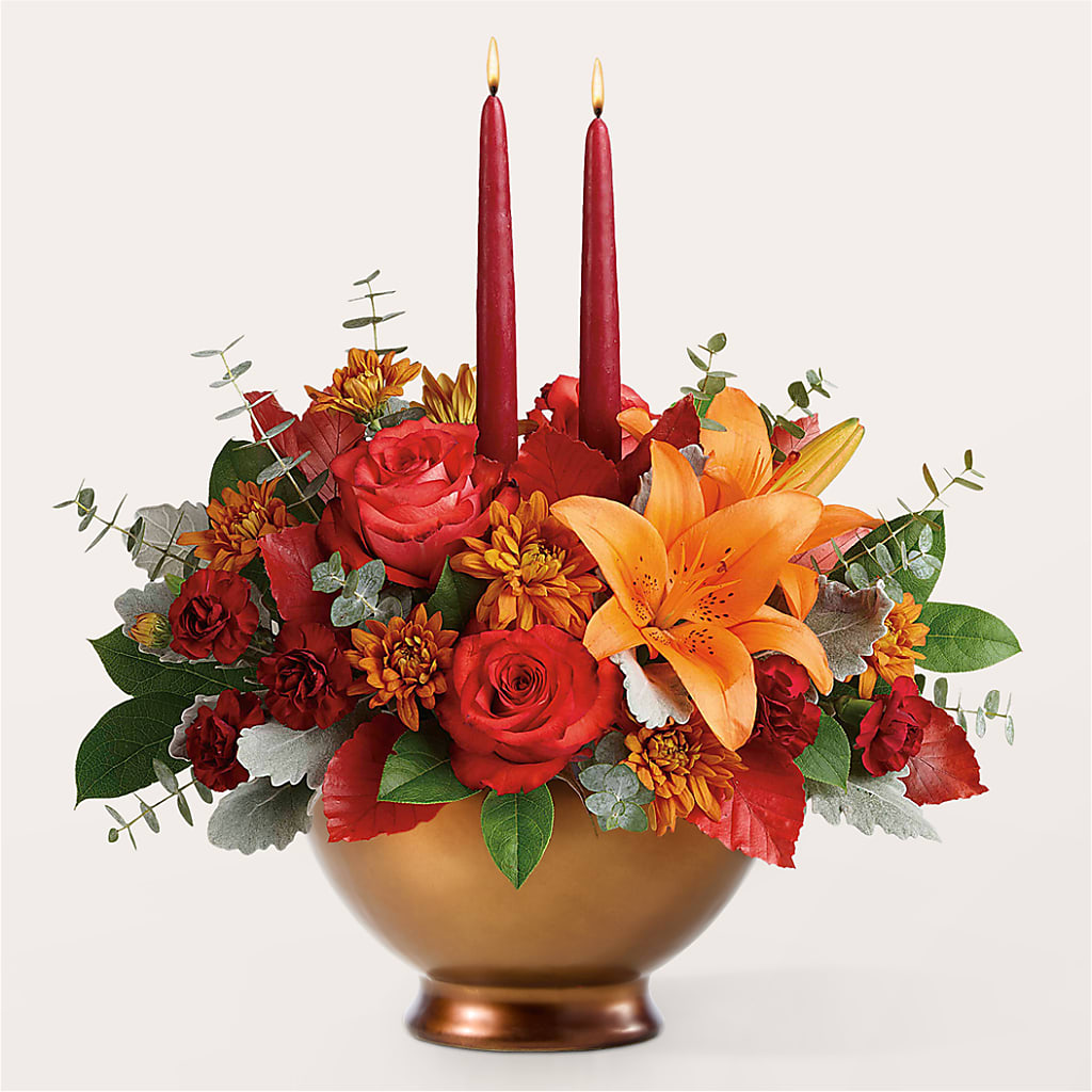 Fruits of Fall Centerpiece – MAY'S FLORAL, Nevada MO