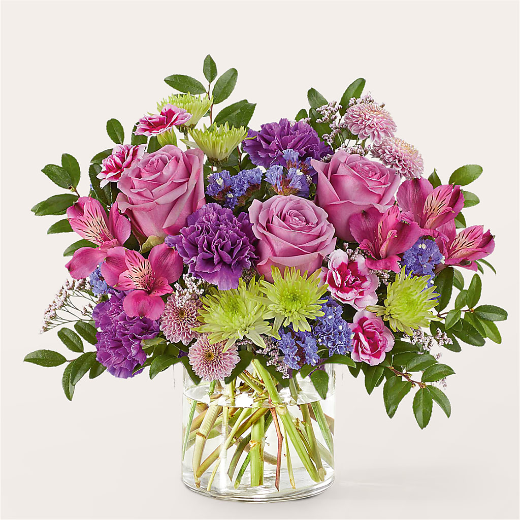 Glass Half Full Bouquet – MAY'S FLORAL, Nevada MO