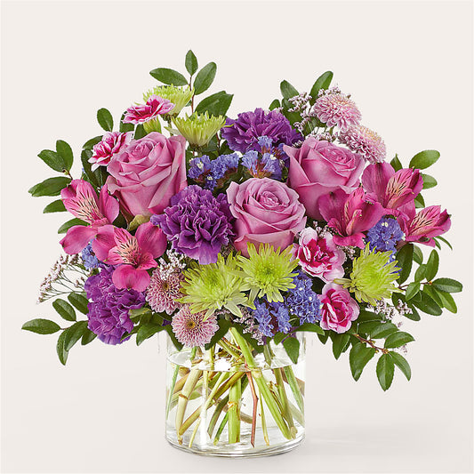 Glass Half Full Bouquet – MAY'S FLORAL, Nevada MO