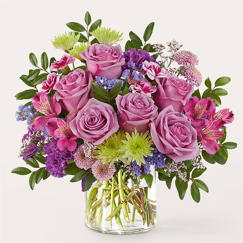 Glass Half Full Bouquet – MAY'S FLORAL, Nevada MO