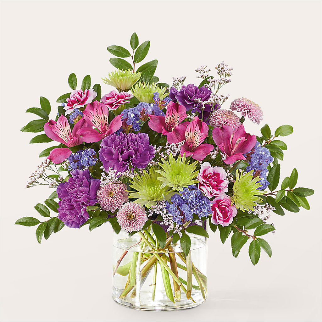 Glass Half Full Bouquet – MAY'S FLORAL, Nevada MO