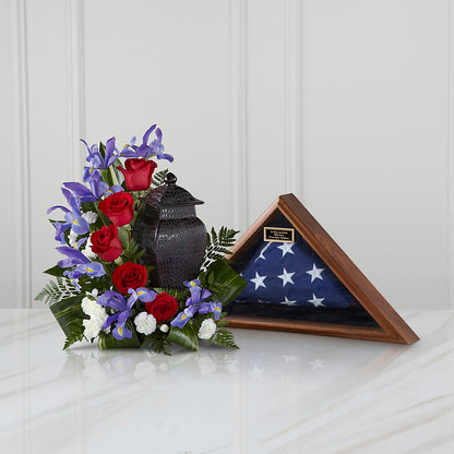 Patriotic Tribute Arrangement – MAY'S FLORAL, Nevada MO