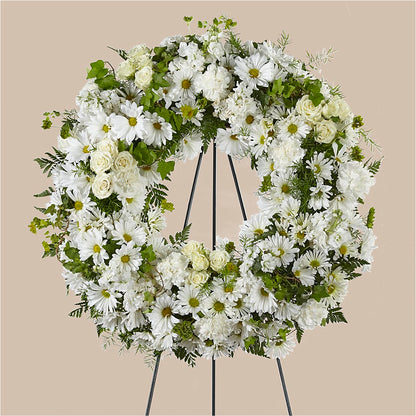 Faithful Wishes Wreath – MAY'S FLORAL, Nevada MO