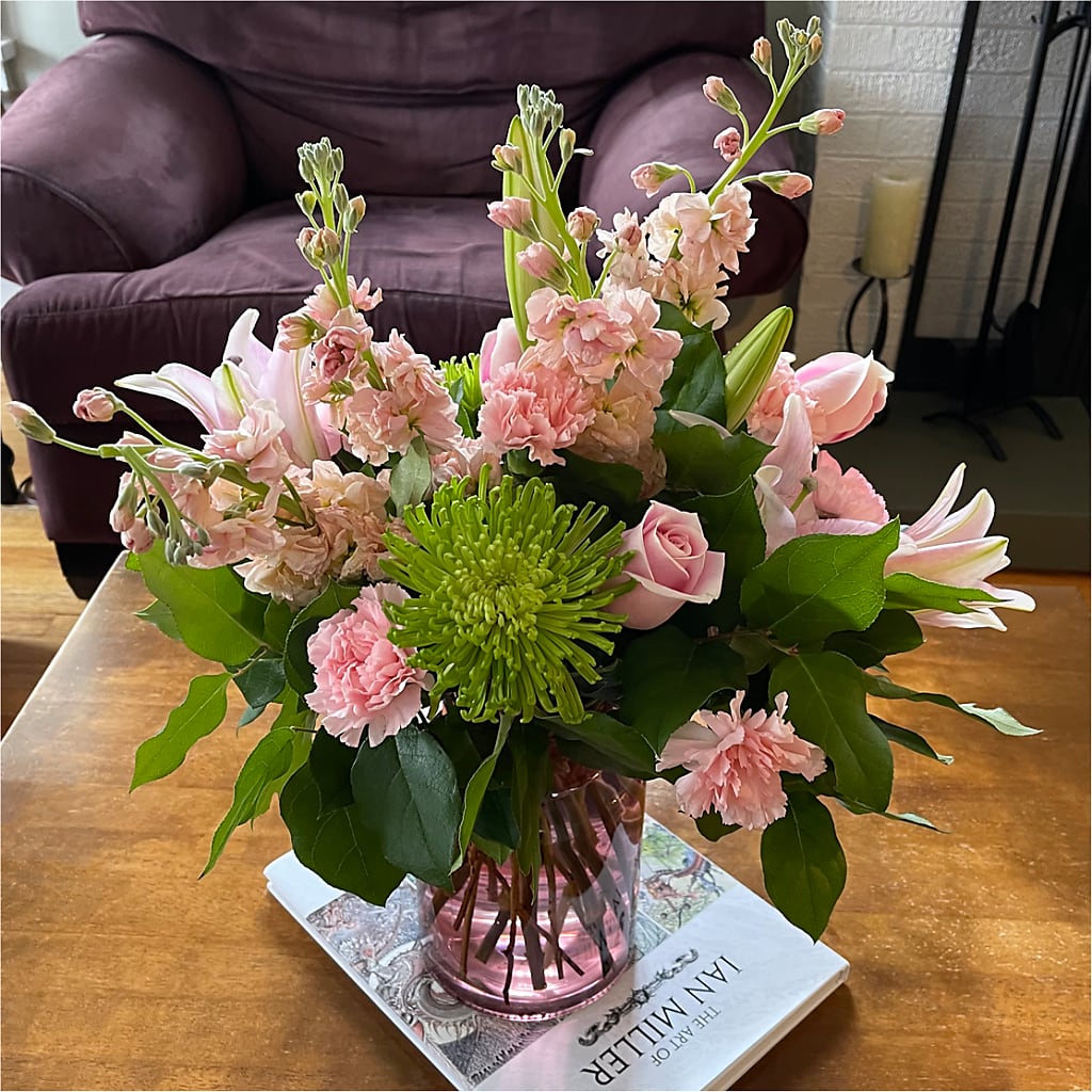 Pretty in Pink Bouquet – MAY'S FLORAL, Nevada MO