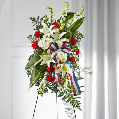 Stars of Life Standing Spray – MAY'S FLORAL, Nevada MO