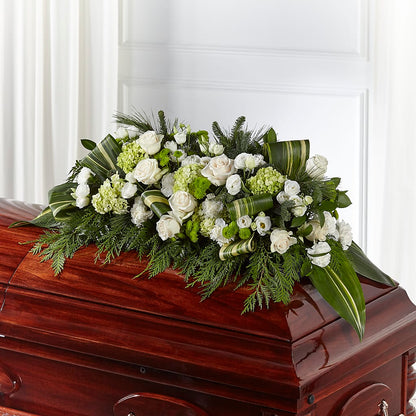 Hopeful Gesture Casket Spray – MAY'S FLORAL, Nevada MO