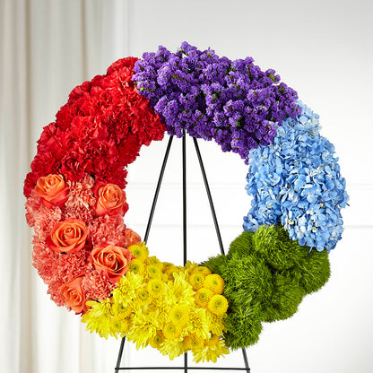 Circle of Love Wreath – MAY'S FLORAL, Nevada MO