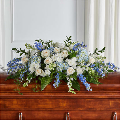 Timeless Essence Casket Spray – MAY'S FLORAL, Nevada MO