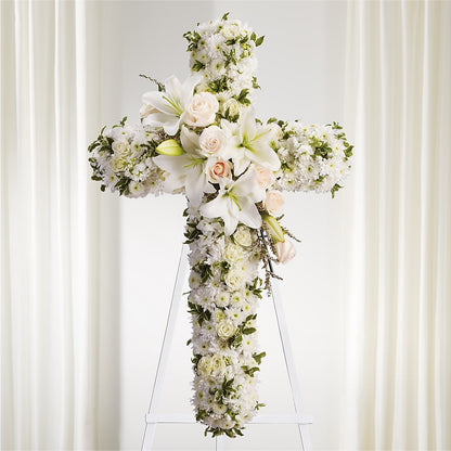 Spiritual Guidance Standing Spray – MAY'S FLORAL, Nevada MO