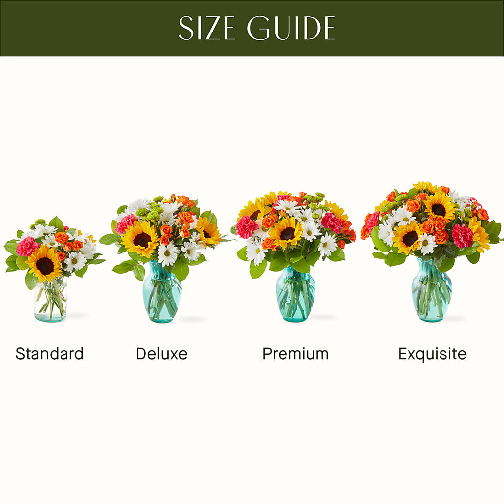 Sun-drenched Blooms Bouquet – MAY'S FLORAL, Nevada MO