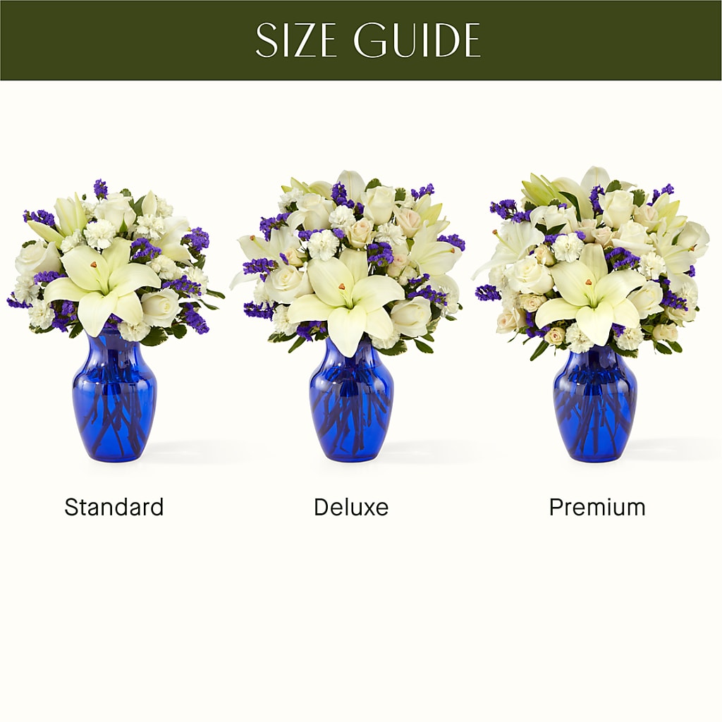 Sapphire Rush Bouquet – MAY'S FLORAL, Nevada MO
