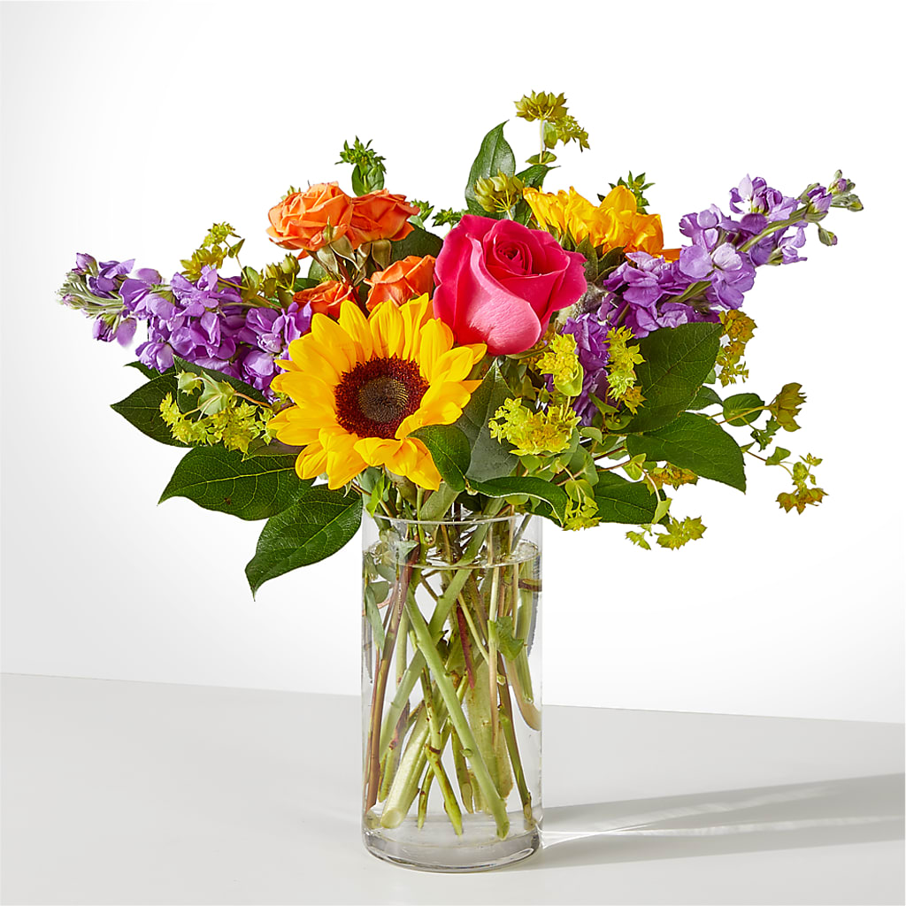 Vibrant Greetings Bouquet – MAY'S FLORAL, Nevada MO