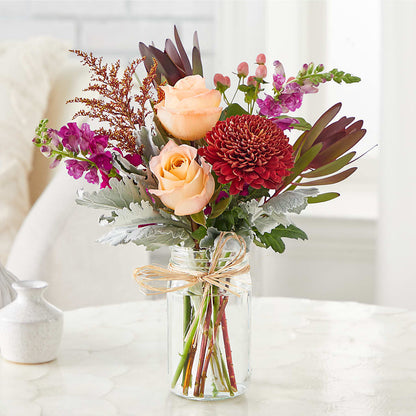 Moody Hues Bouquet – MAY'S FLORAL, Nevada MO