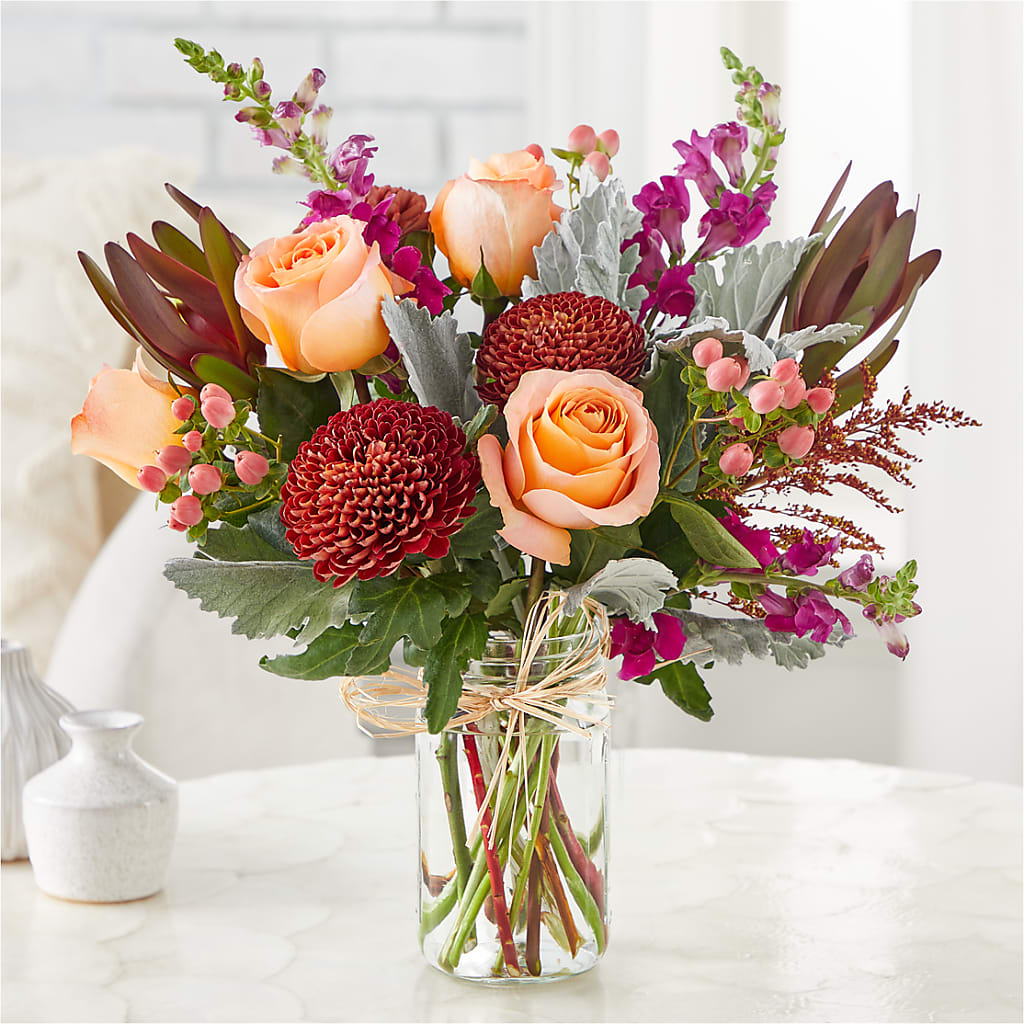 Moody Hues Bouquet – MAY'S FLORAL, Nevada MO